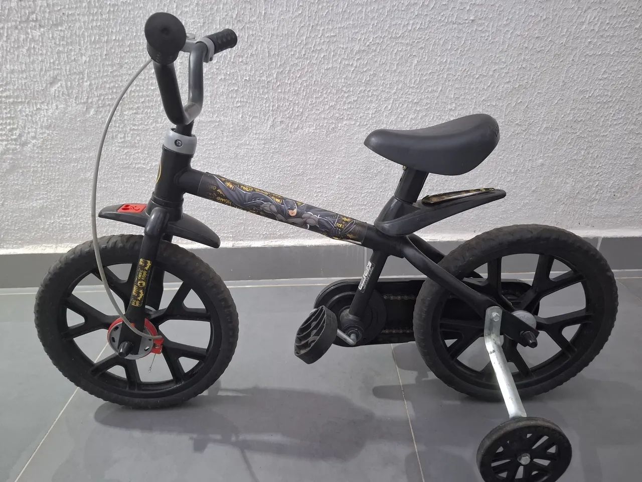 Bicicleta infantil Bandeirantes Batman  - Foto 5