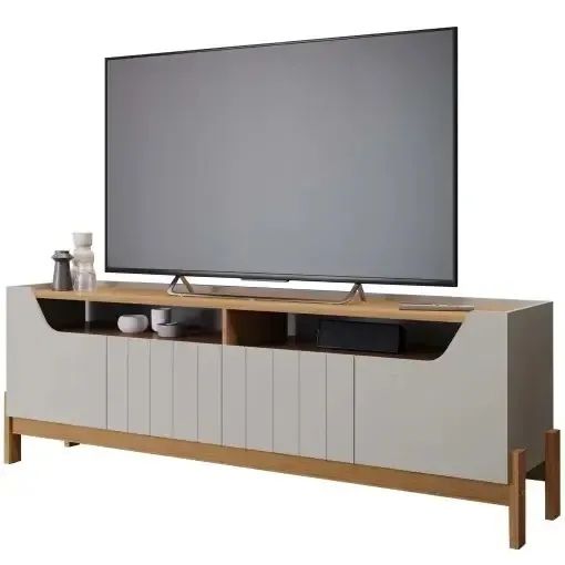 Rack Moema para Tv Até 70 Polegadas 4 Portas. Frete Grátis, Pague na Entrega, Cartão 12x! - Foto 2