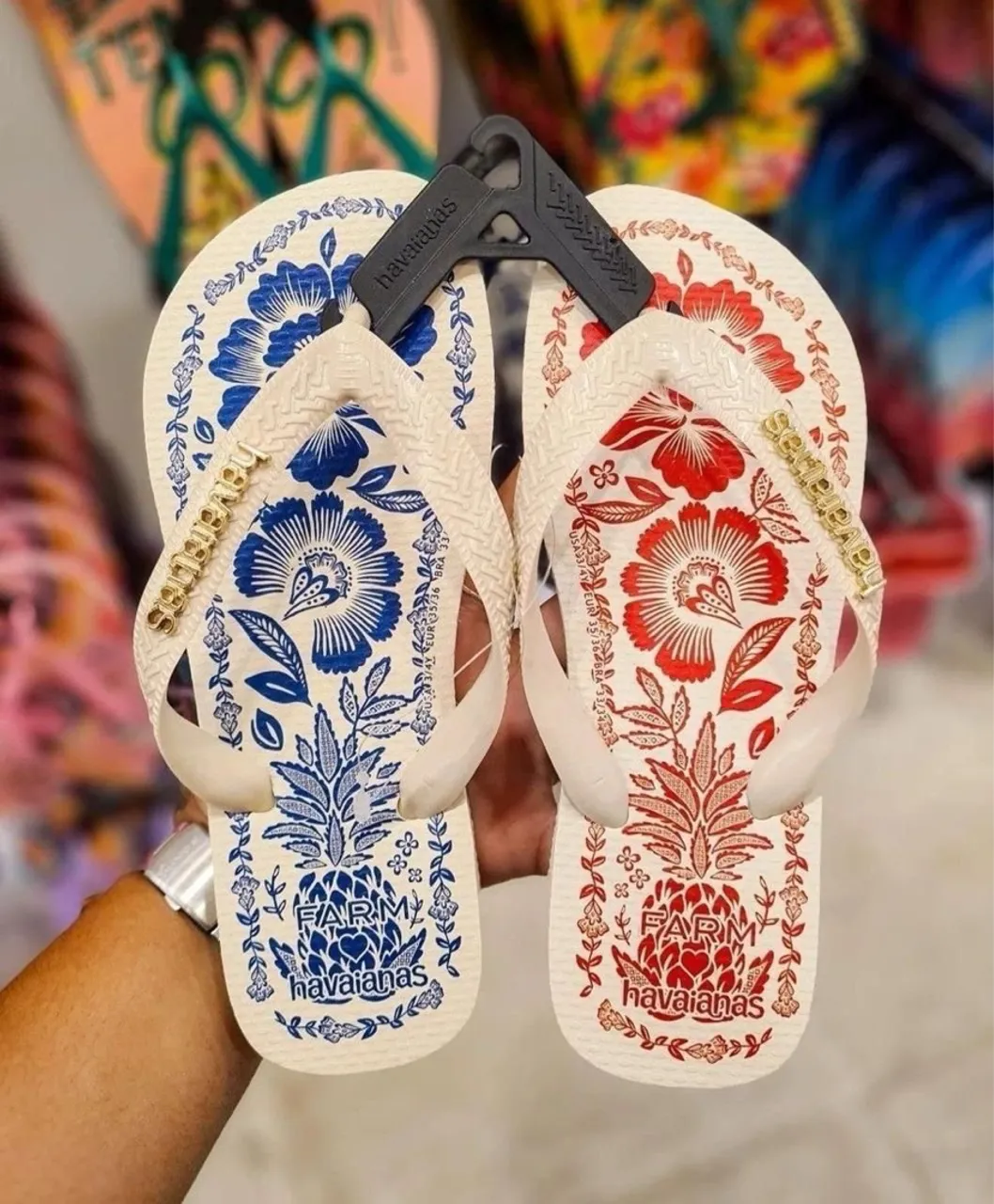 Chinelos Havaianas FARM - Estampados e estilosos