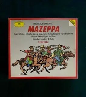 CD Triplo: Ópera Mazeppa (Tchaikovsky) Orquestra Sinfônica de Gotemburgo - made in Germany