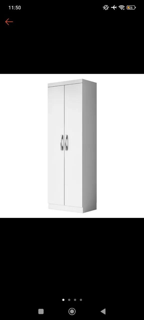 Guarda-Roupa 2 Portas Branco