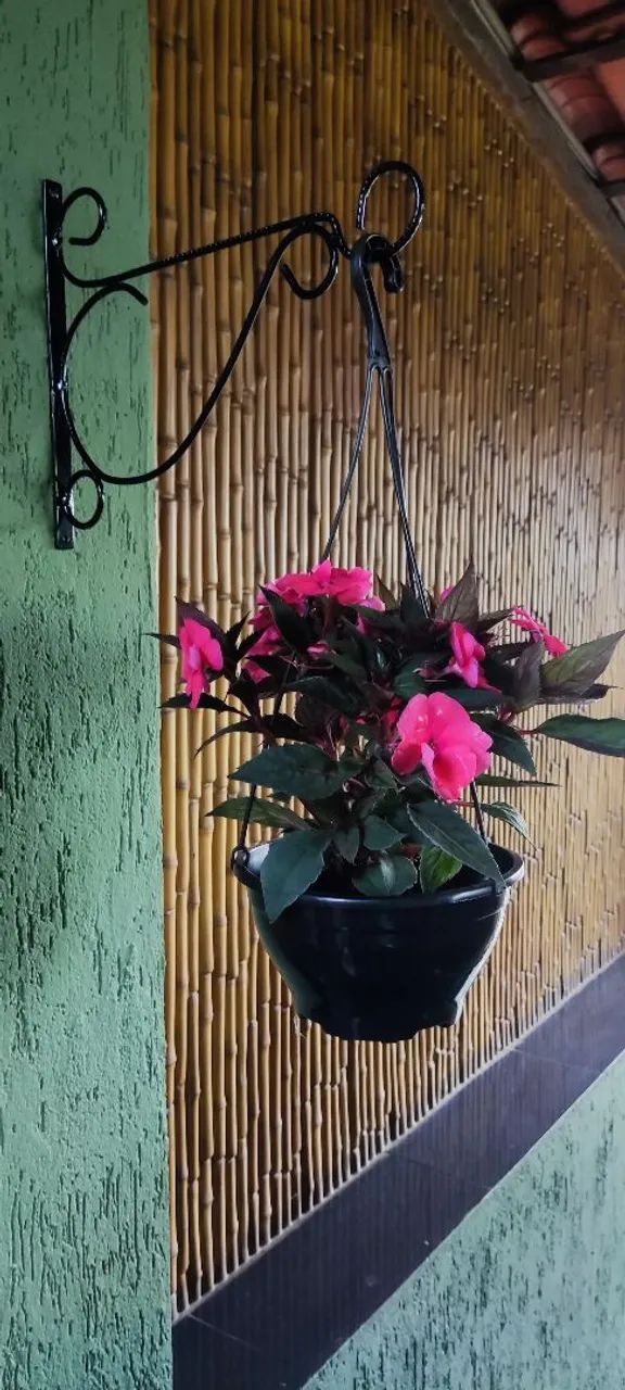 Suporte para vaso de planta forjado. - Foto 6