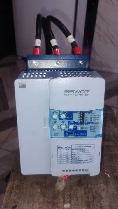 Soft Starter Weg SSWO7 novo - Foto 2