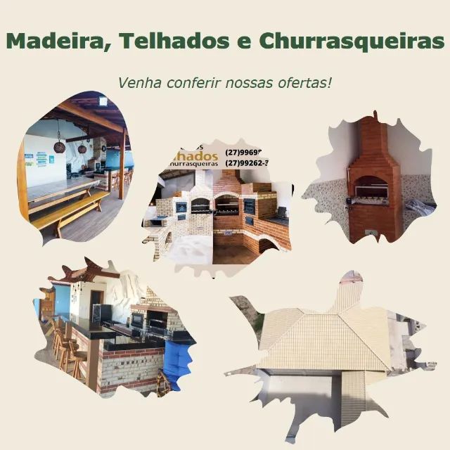 construção de telhados e churrasqueiras - Foto 2