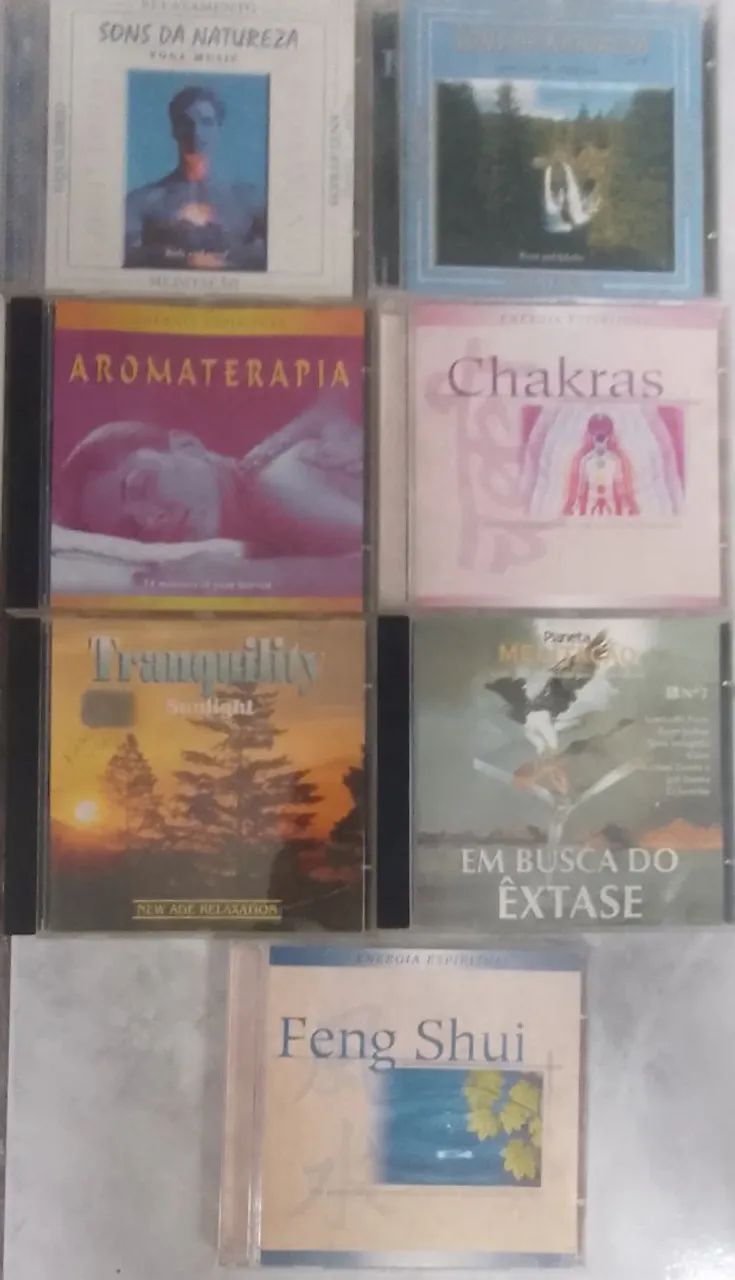 07 CDs coletânea originais 