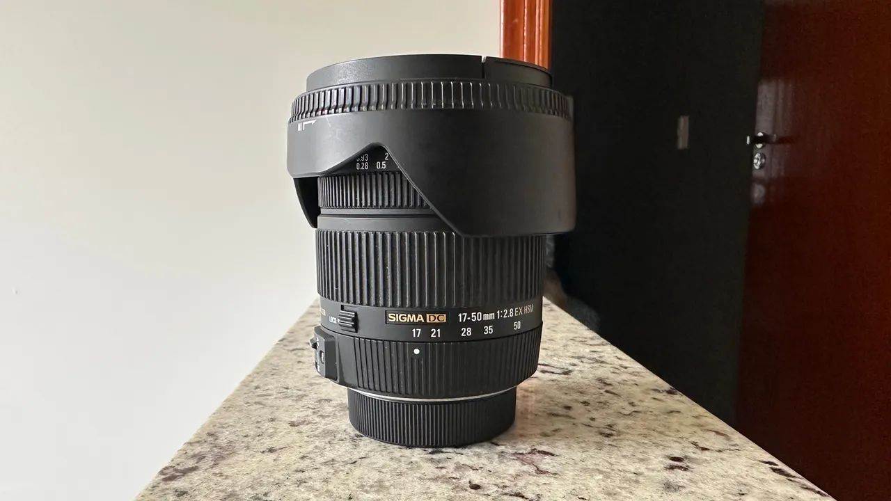 Lente Sigma 17-50mm f/2.8-4 Ex Dc OS para Câmeras DSLR Nikon - Foto 4