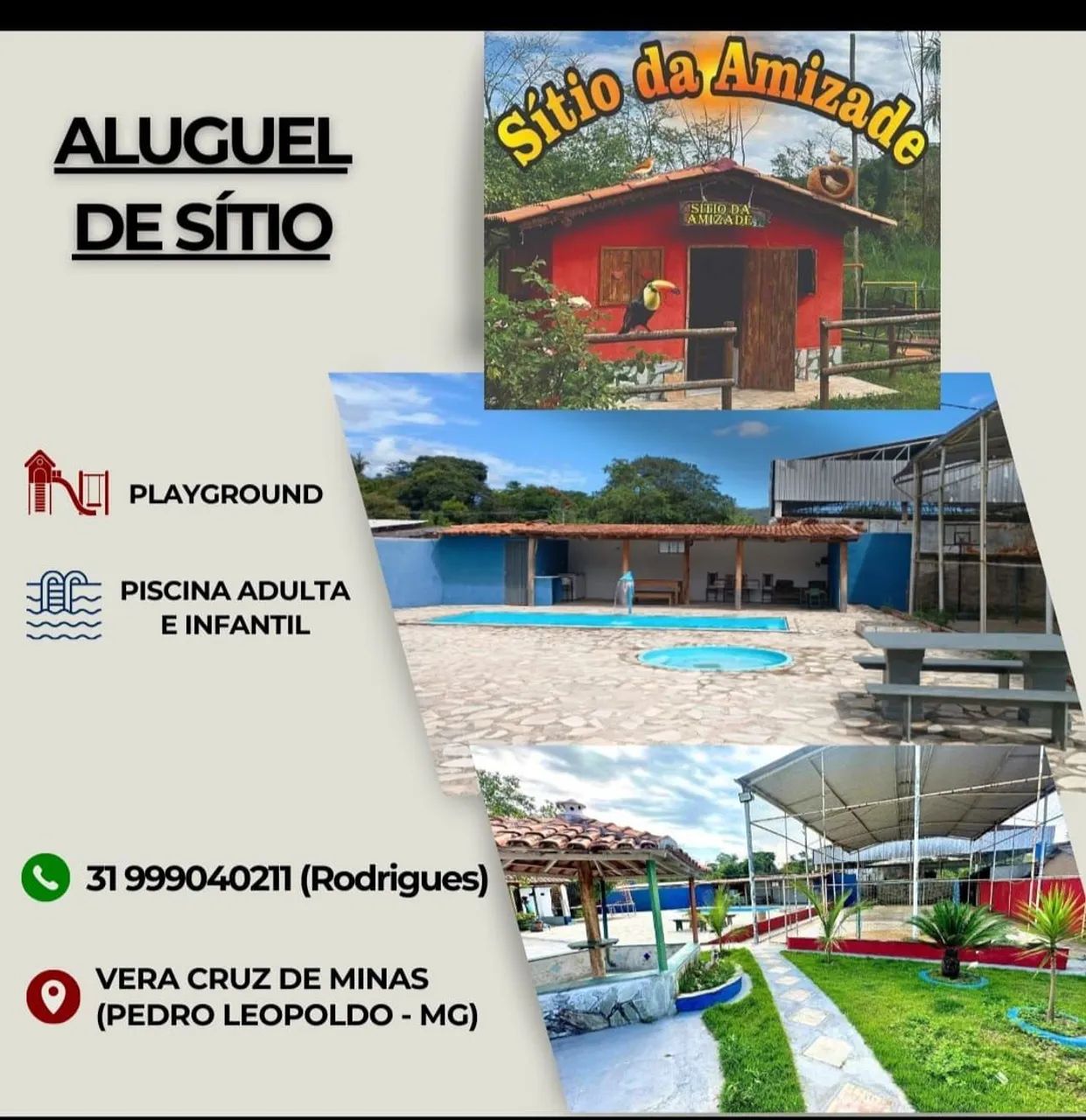 Sitio para locação, festa aniversário, natal, réveillon, feriados, fim de semana.  - Foto 2