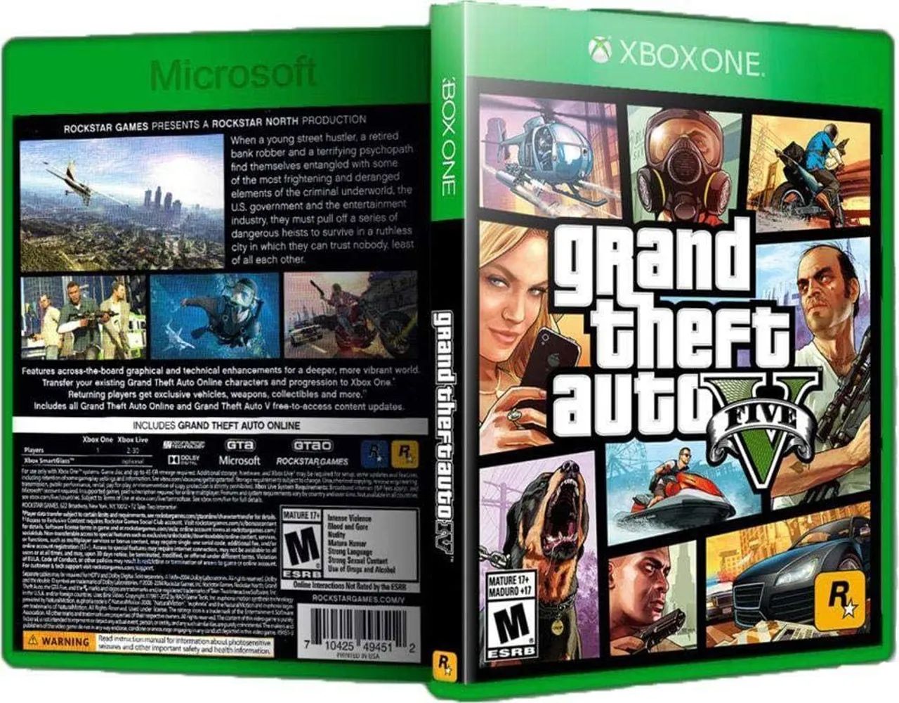 GTA xbox one|xbox series s/x Jogos de Vídeo Game Colubande