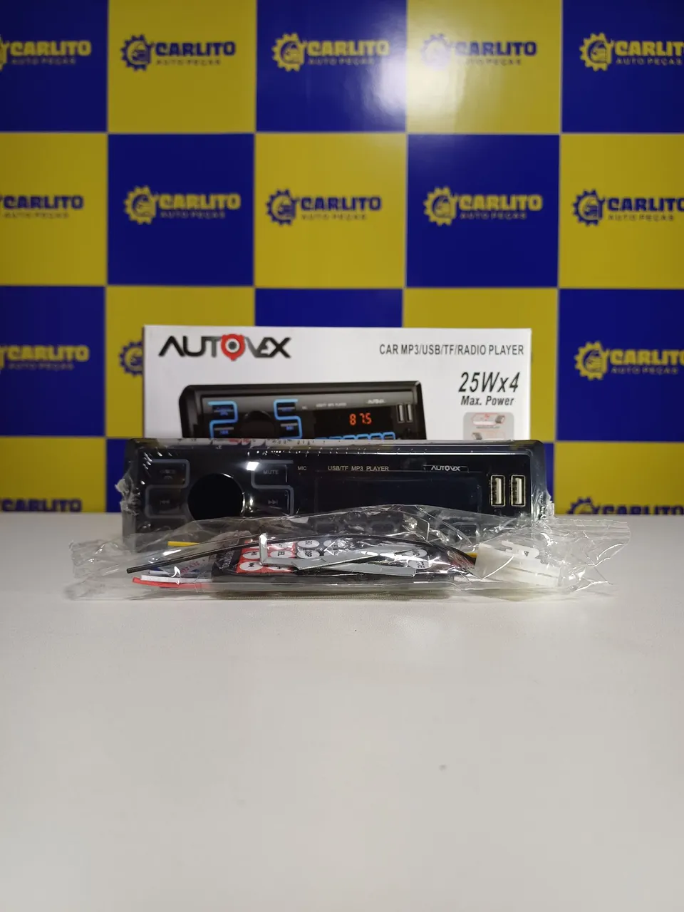 Som Automotivo MP3/USB/RÁDIO/BLUETOOTH