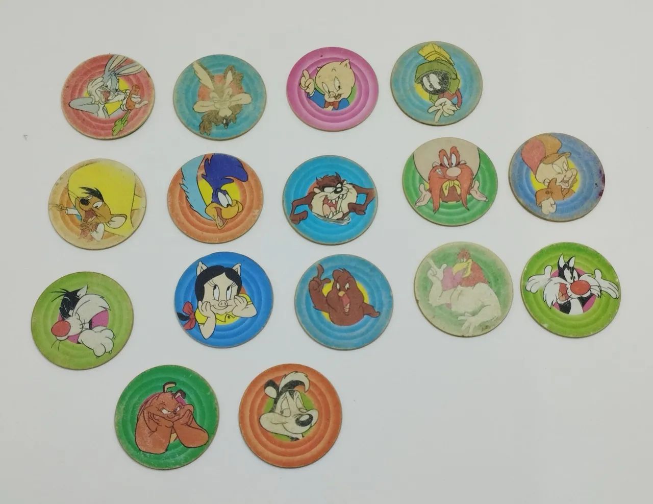 Tazos Elma Chips Pokémon Digimon Looney Tunes Cartoon Network venda da unidade - Foto 4
