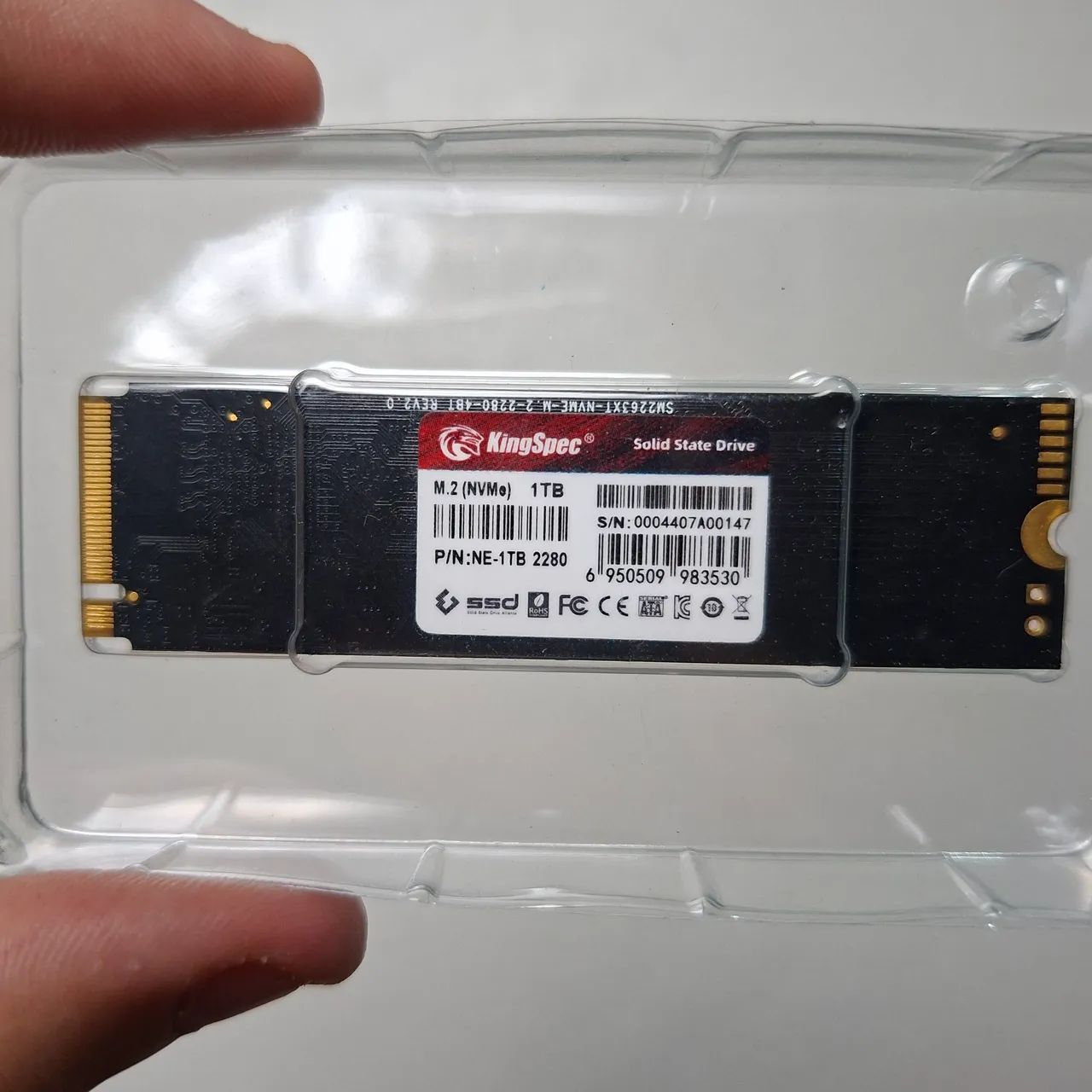 SSD KingSpec NVME M2 1T - Foto 2