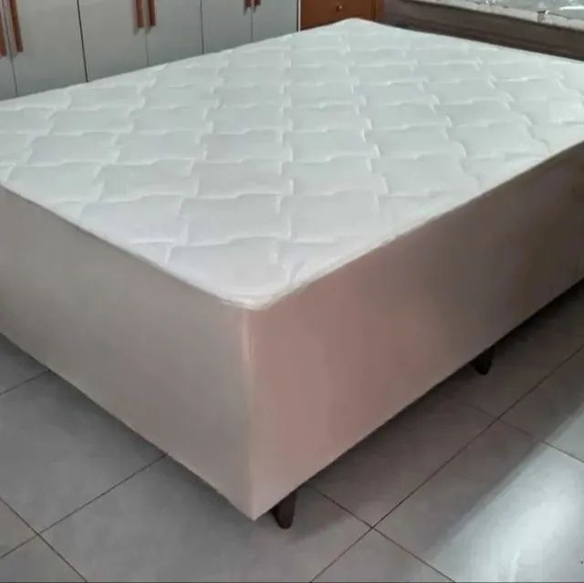 Cama De Casal Espuma Direito Da Fábrica Mais Garantia  - Foto 3