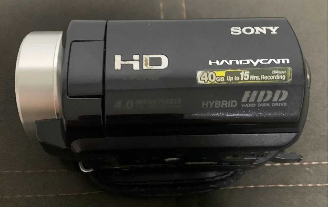 Filmadora Sony HDR-SR10 com Lente Carl Zeiss Defeito  - Foto 5