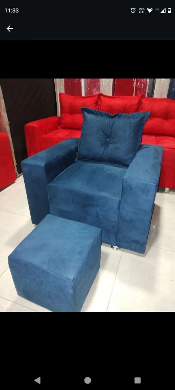 Poltrona com Almofada - Dia das M ães - R$ 370,00 - Foto 2