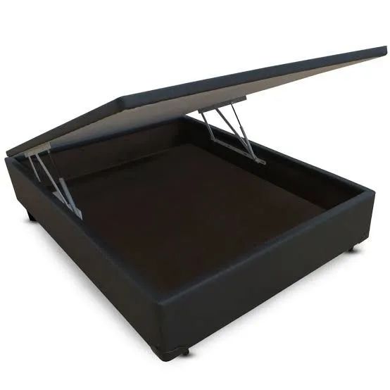 Cama Box Baú Espaço Extra Frete Grátis. - Foto 4