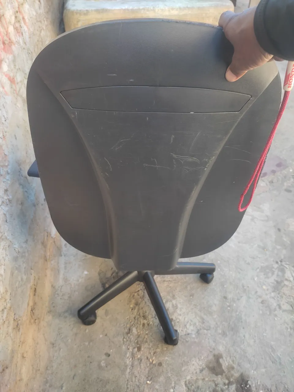 Cadeira de escritório preta