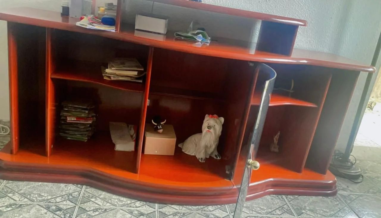 Estante de TV em Madeira Maciça - Foto 2