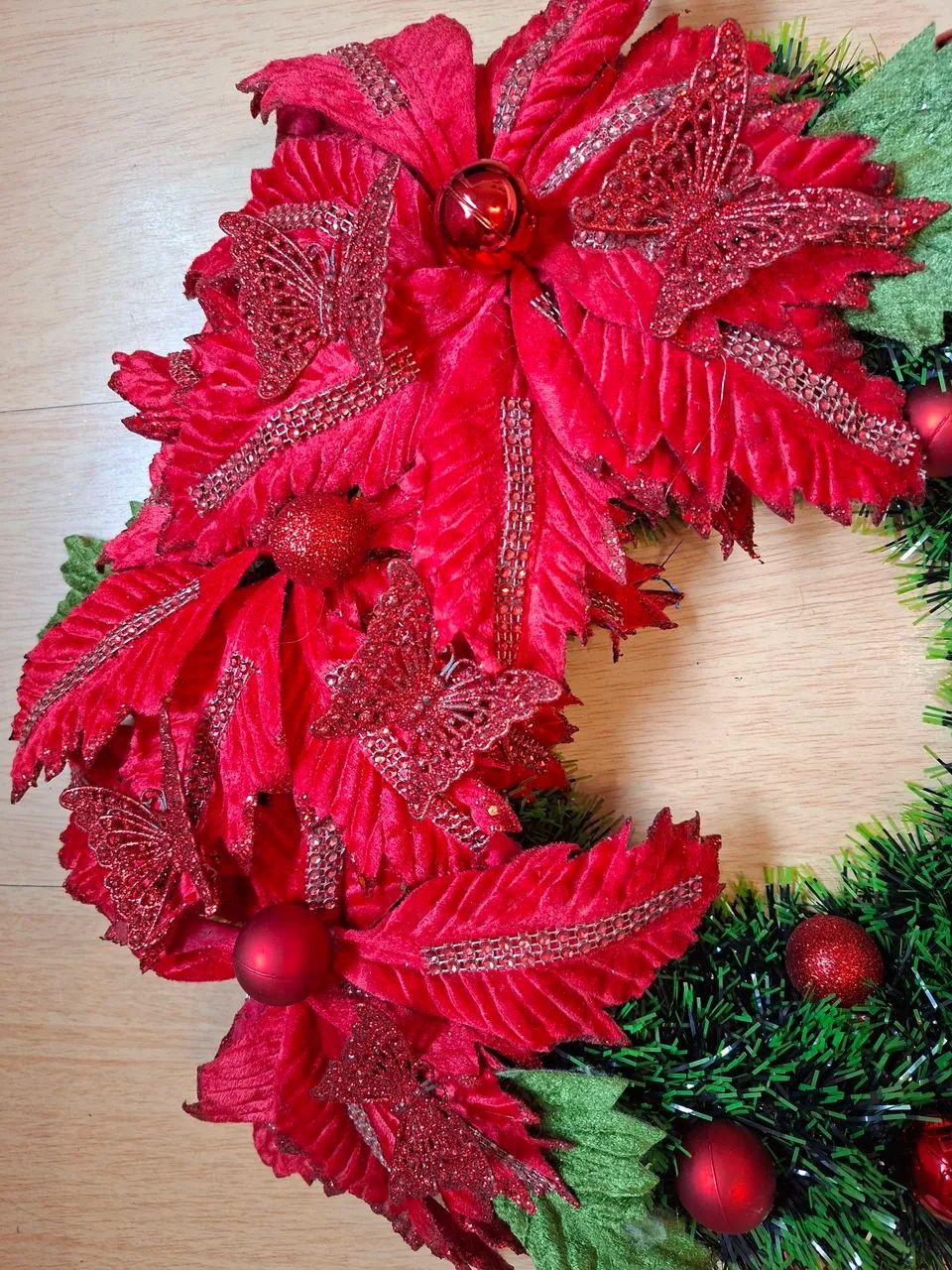 Guirlanda Natalina (40cm diâmetro) - Foto 3