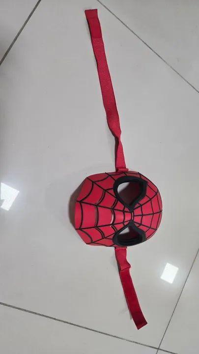 Máscara do Homem-Aranha - Fantasia de Super Herói