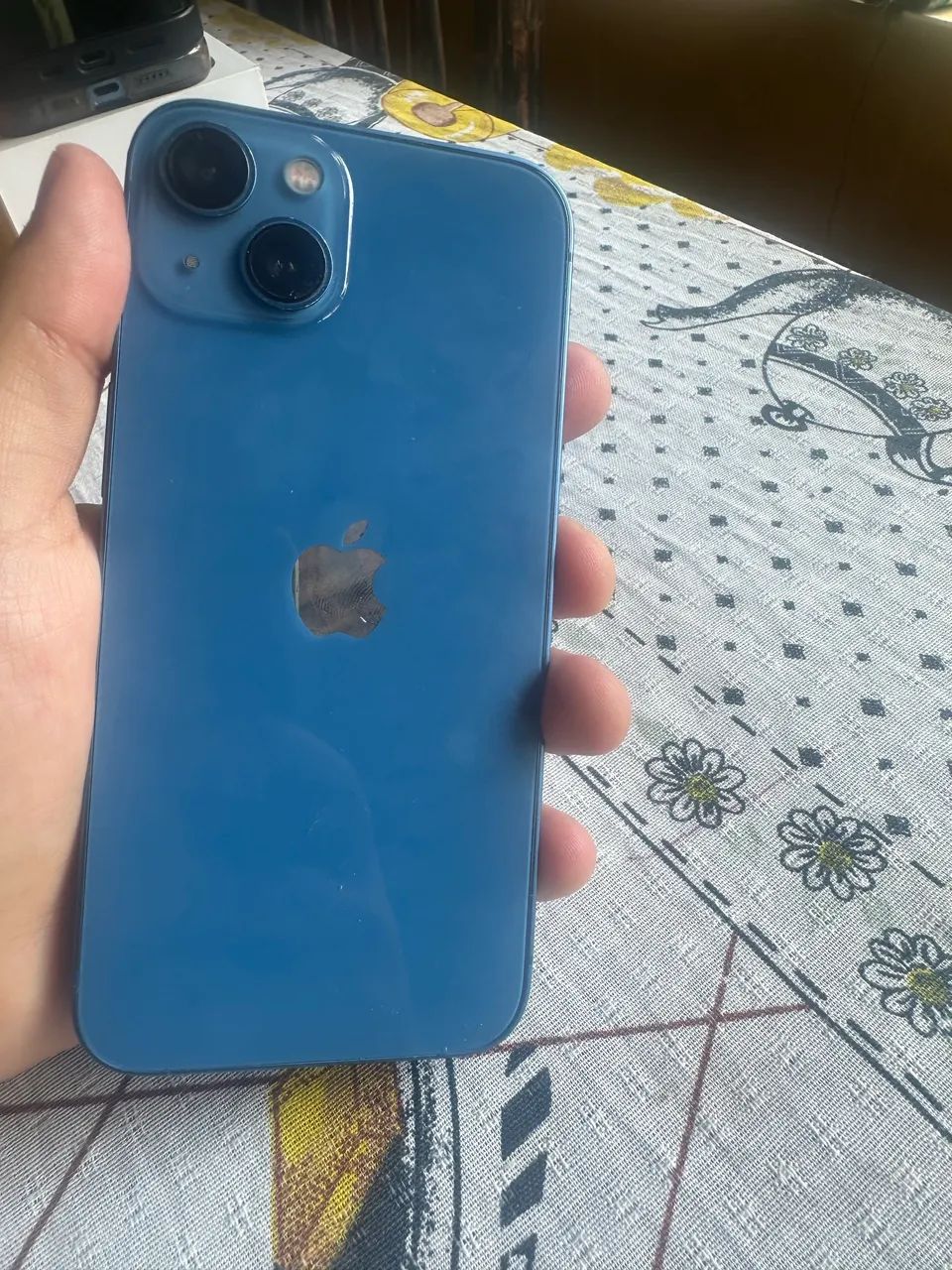 Iphone 13 128Gb Azul Aceito Troca Passo cartão - Foto 5