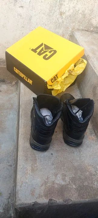 Bota masculina nova 39 - Foto 4