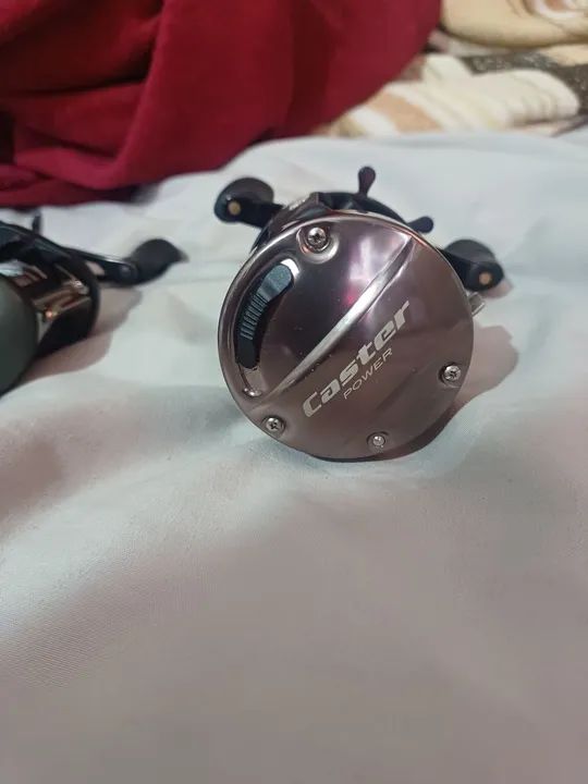 Carretilhas de Pesca - Pacote com 2 - Foto 2