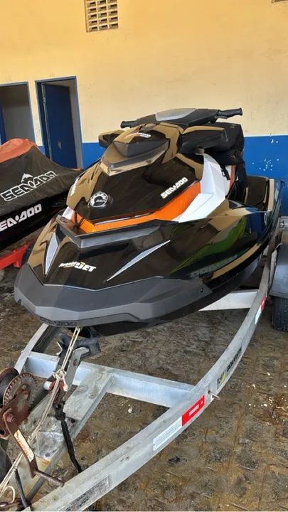 Jet Ski Sea-Doo Gti 155 2013Com Carretinha de Alumínio!