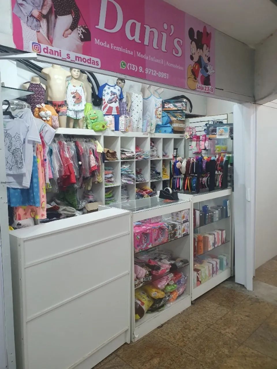 Passo ponto comercial de roupas infantis e acessórios Comércio e