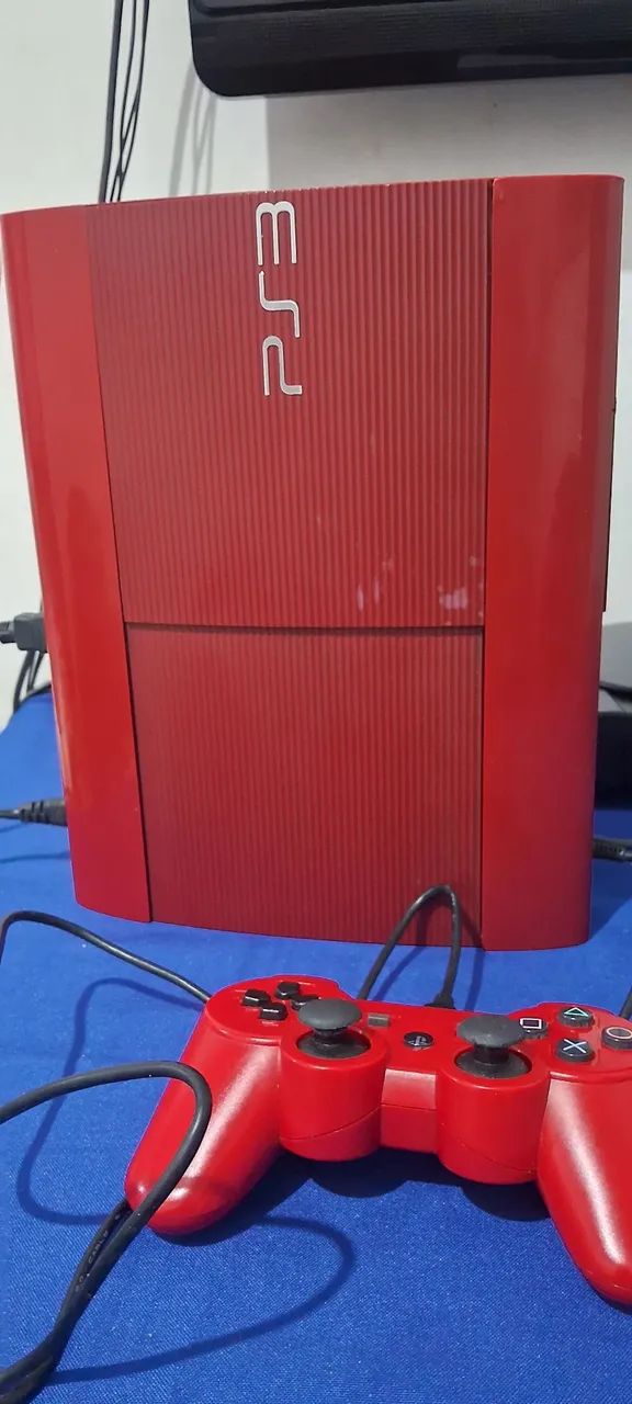 Ps3 vermelho - Jogos de Vídeo Game - Papillon Park, Aparecida de