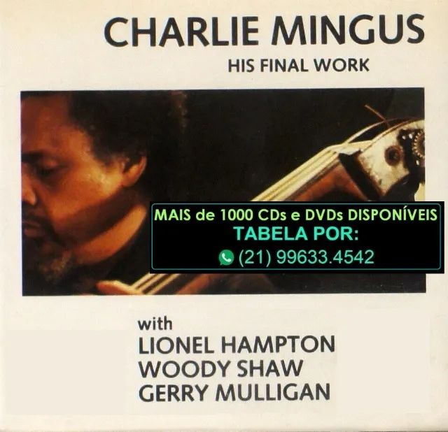 Cinco Cds do contrabaixista Charles Mingus.  Envio mínimo R$ 120,00 Todos absolutamente pe - Foto 5