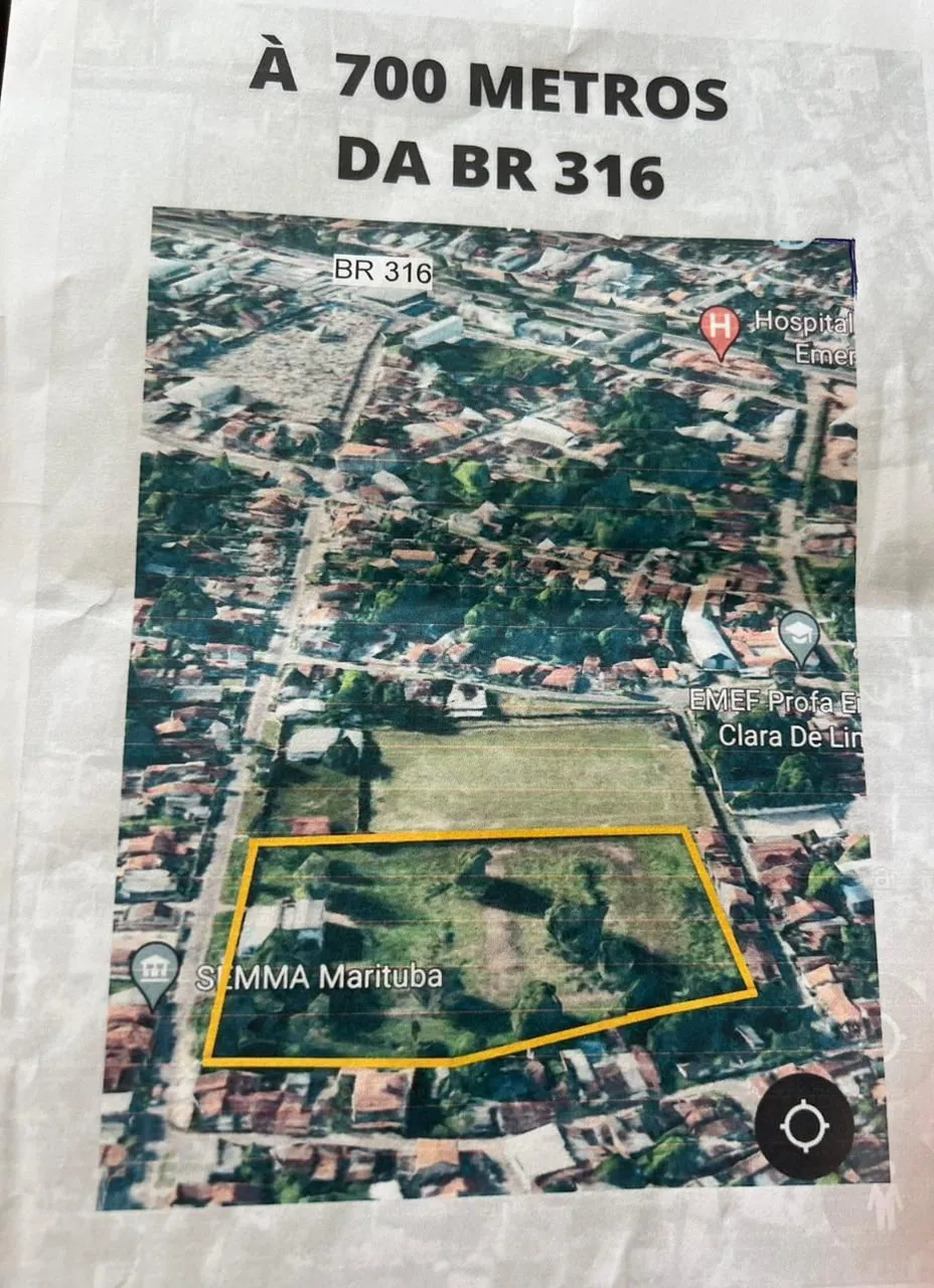 Amplo Terreno à Venda Próximo à BR-316 em Marituba