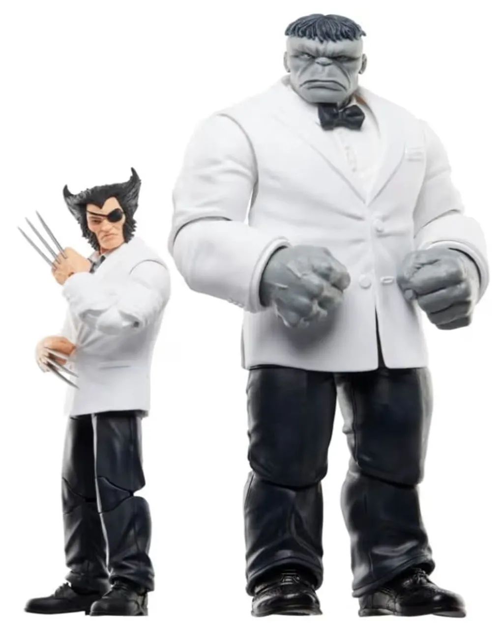 Marvel legends hulk e wolverine especial 50 anos ( patch e Joe fixit )