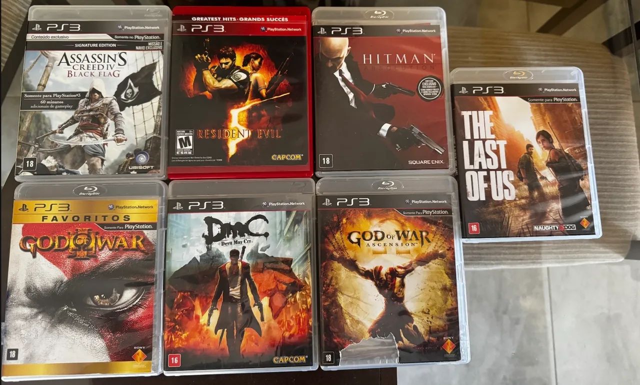 Coleção de Jogos PS3