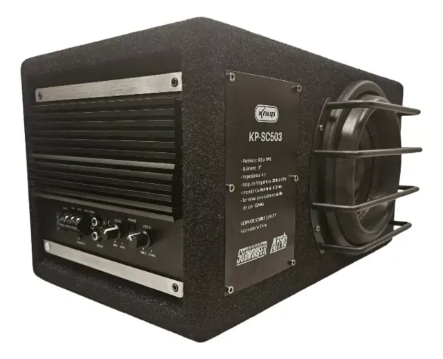 Caixa Amplificada Subwoofer 8 Pol Ativa Grave 300w Rms Mono