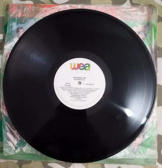 LP Vinil Gilberto Gil - Um Banda Um (1982) VG+/EX - Foto 4
