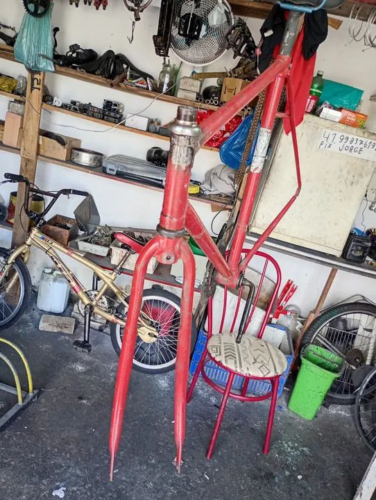 Quadro de bicicleta Monark 10 aro 27 