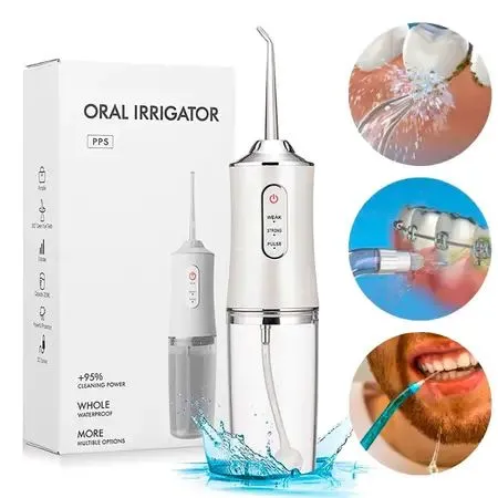 Irrigador Oral Portátil - Limpeza Eficaz e Prática!
