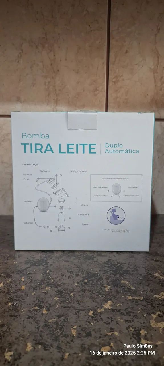 Bomba Tira Leite Dupla Automática Infinity - Foto 3