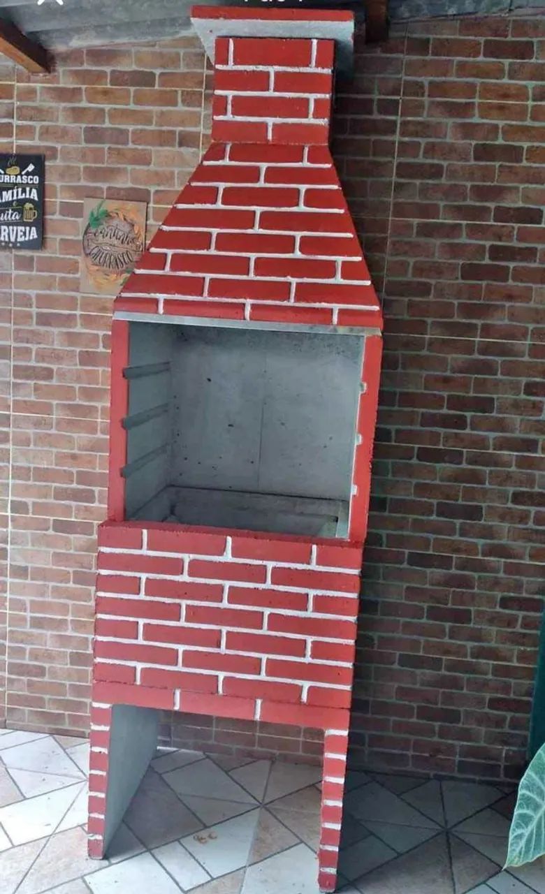 Churrasqueira de alvenaria