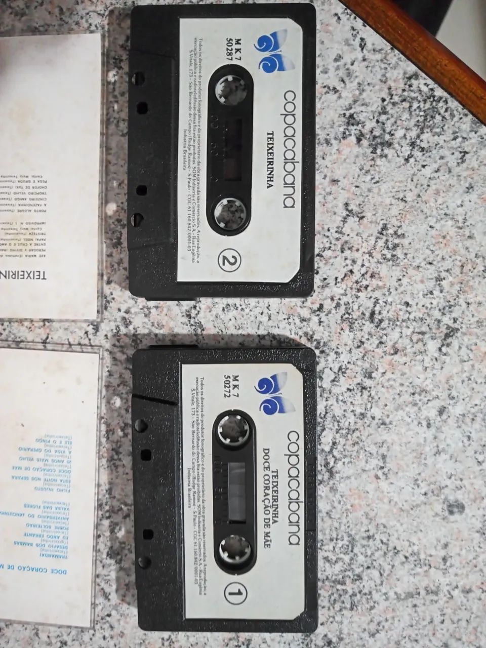 2 Fitas K7 Teixeirinha  - Foto 5