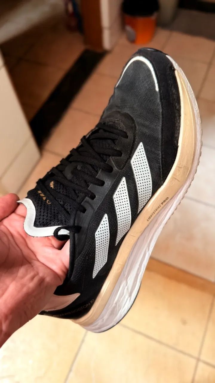 Tênis Adizero Boston 10 Preto - Número 43