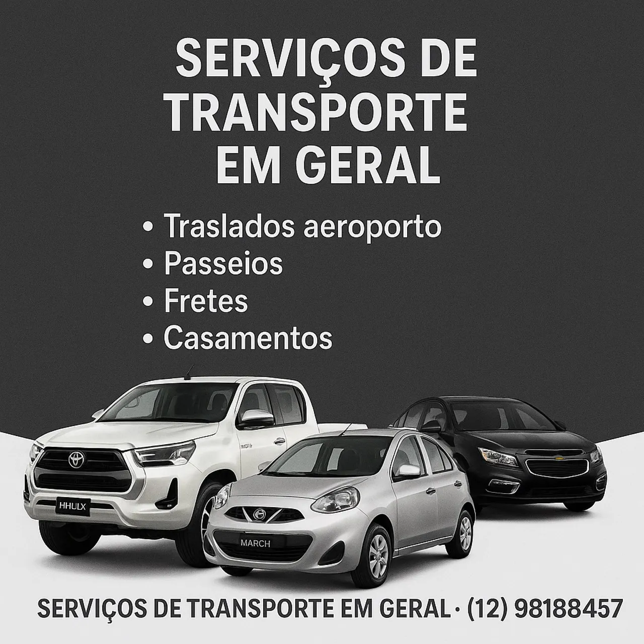 Fretes / translados / transporte