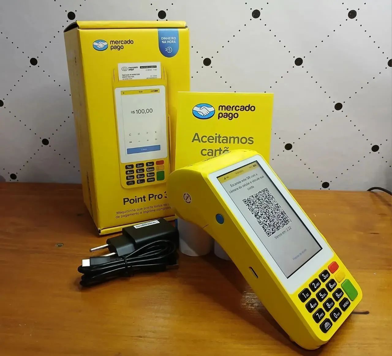 MÁQUINA DE CARTÃO POINT PRO 3 