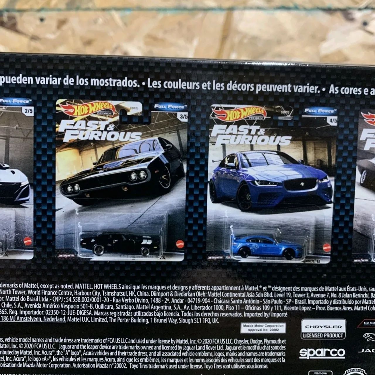 Set hot Wheels velozes e furiosos  - Foto 4