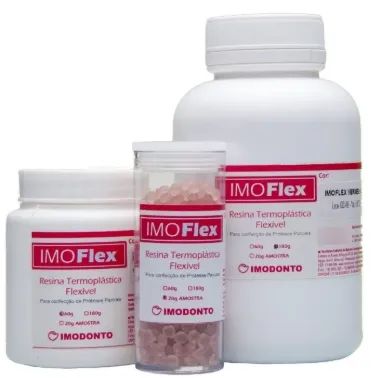 Resina Flex Imoflex Rosa Médio 100g - Imodonto