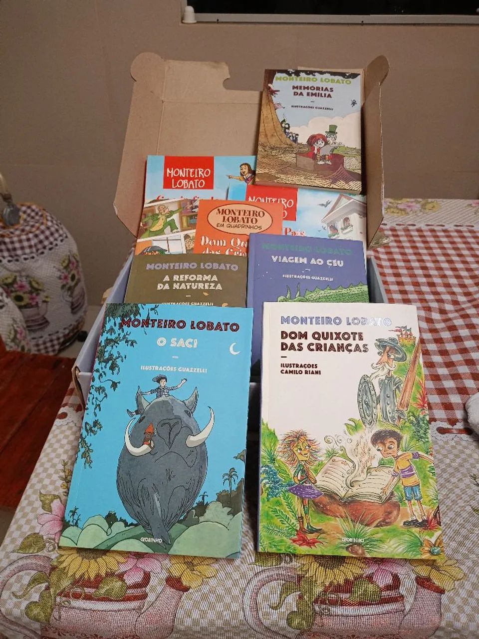 Coleção de 8 livros Monteiro Lobato novos pra leitura e aprendizado  - Foto 4