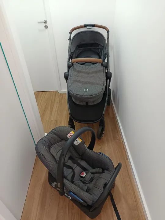Carrinho e bebê conforto maxi cosi anna2 - Foto 6