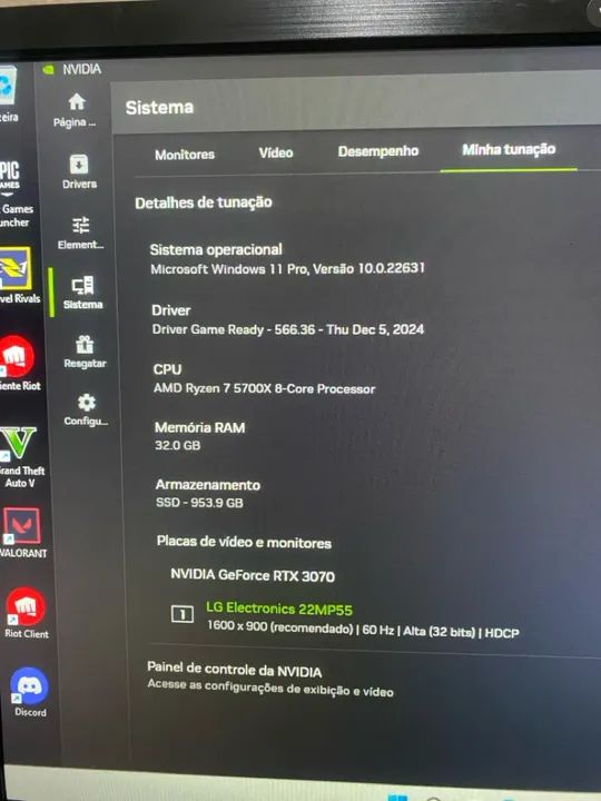 PC Gamer Completo - Top de Linha Parcelo até 12x com juros maquininha  - Foto 5