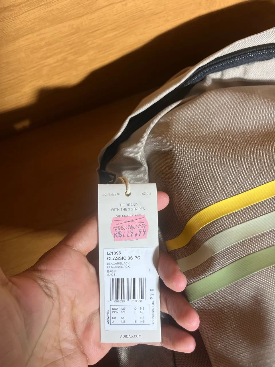Mochila Adidas + Estojo  - Foto 4