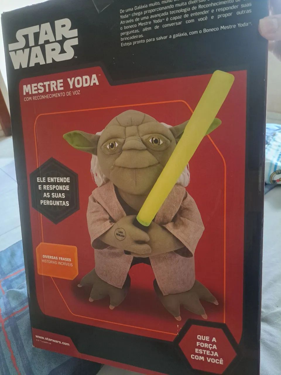 Boneco mestre yoda Disney - Foto 2